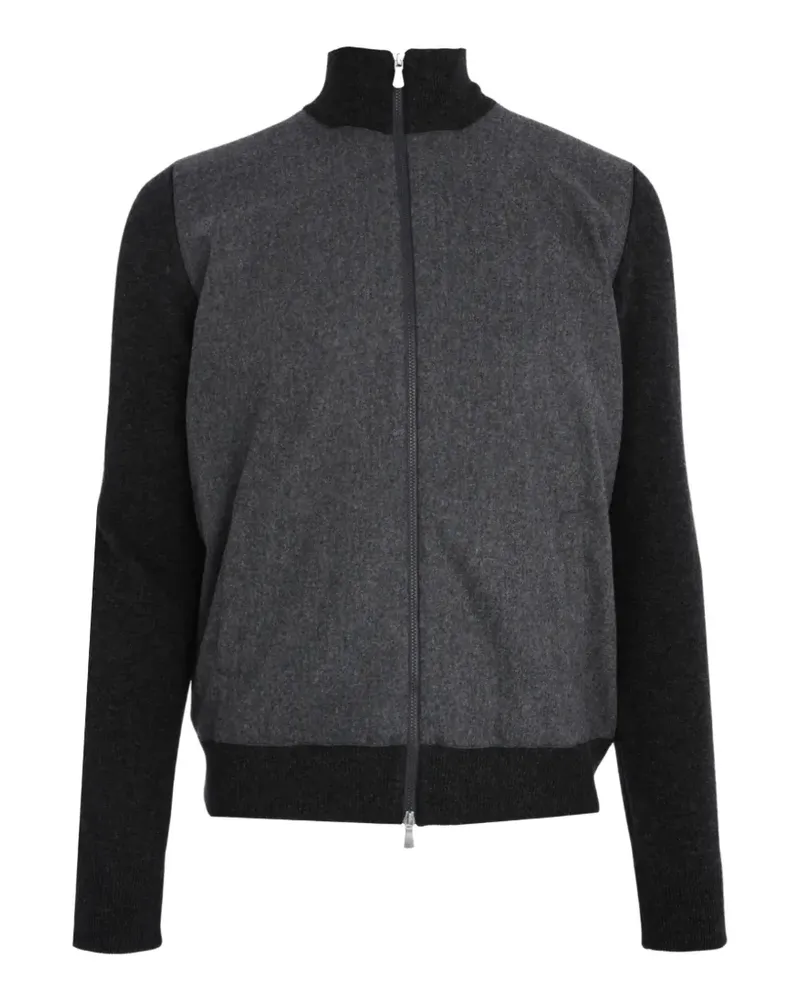 Gran Sasso zip-fastening long-sleeve jacket - Grau Grau