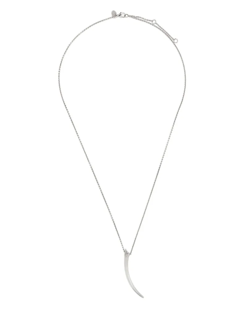 Shaun Leane sterling silver Sabre diamond necklace - Silber Silber