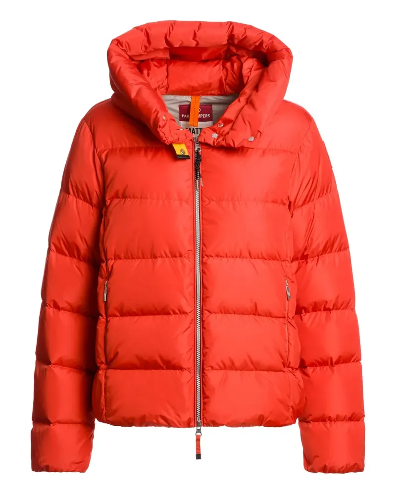 Parajumpers Gefütterte Kapuzenjacke - Rot Rot
