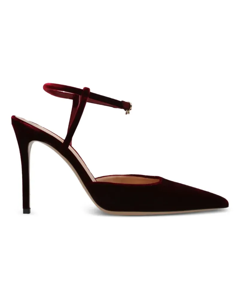 Gianvito Rossi Velsyra velvet pumps - Rot Rot