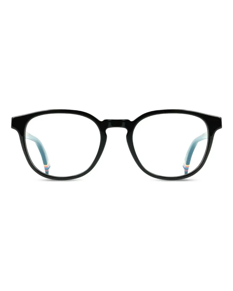 Paul Smith Praed Brille mit rundem Gestell - Schwarz Schwarz