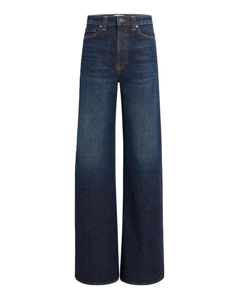 KHAITE Dane Wide-Leg-Jeans - Blau Blau