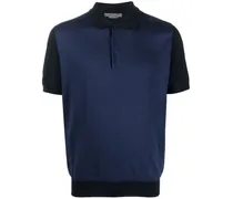 Zweifarbiges Poloshirt