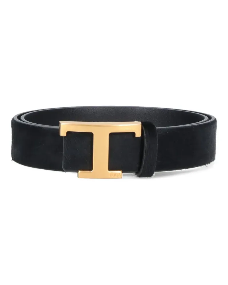 TOD'S T-timeless reversible belt - Schwarz Schwarz