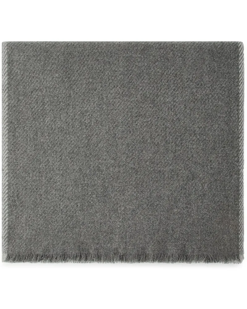 Brunello Cucinelli Schal aus Kaschmir - Grau Grau