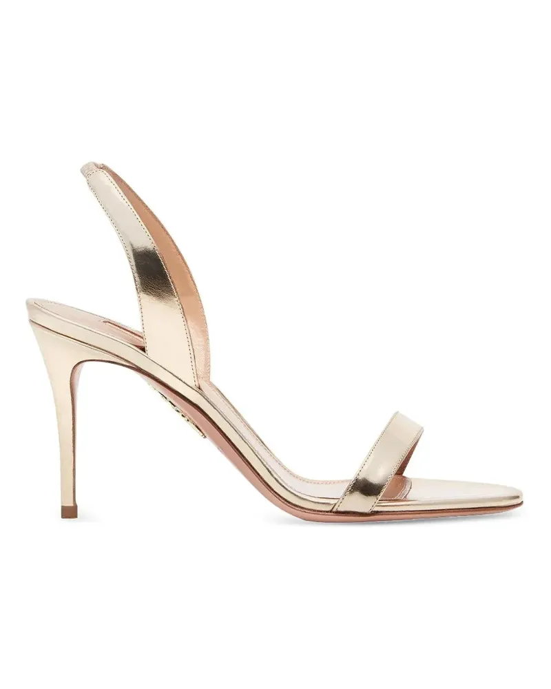 Aquazzura So Nude Sandalen 85cm - Gold Gold