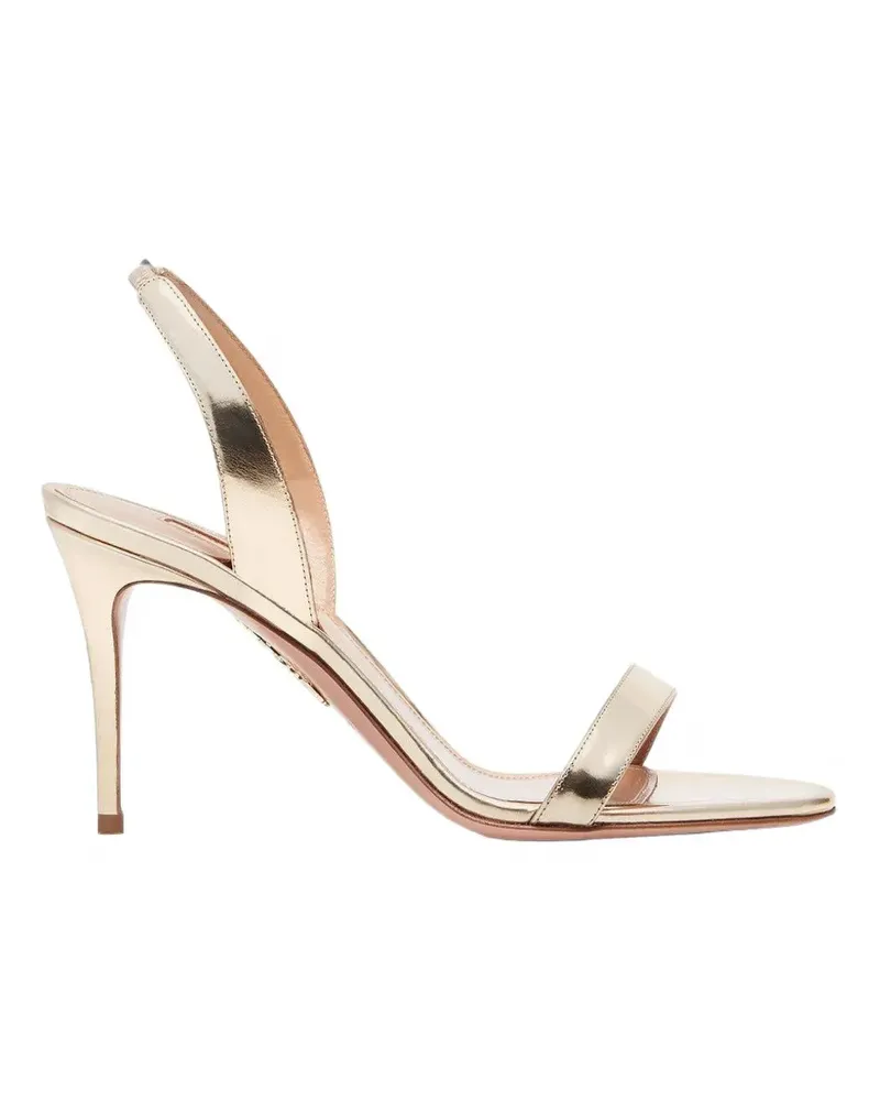 Aquazzura So Nude sandals 85 - Gold Gold