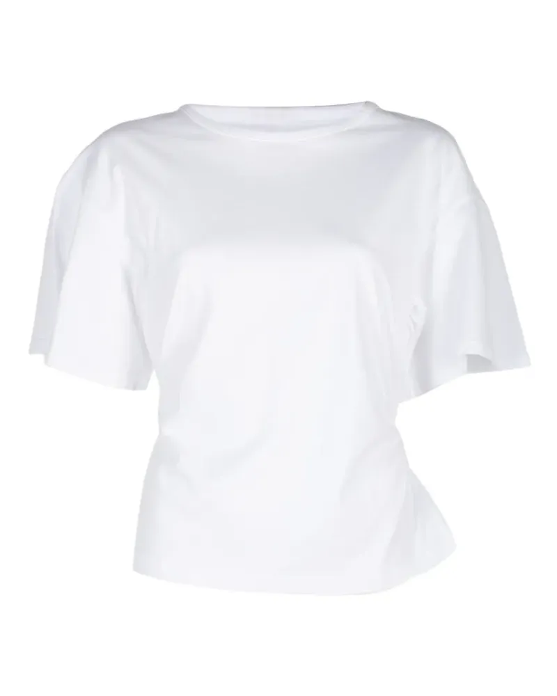 Citizens of humanity Fabien T-Shirt mit Raffungen - Weiß Weiß