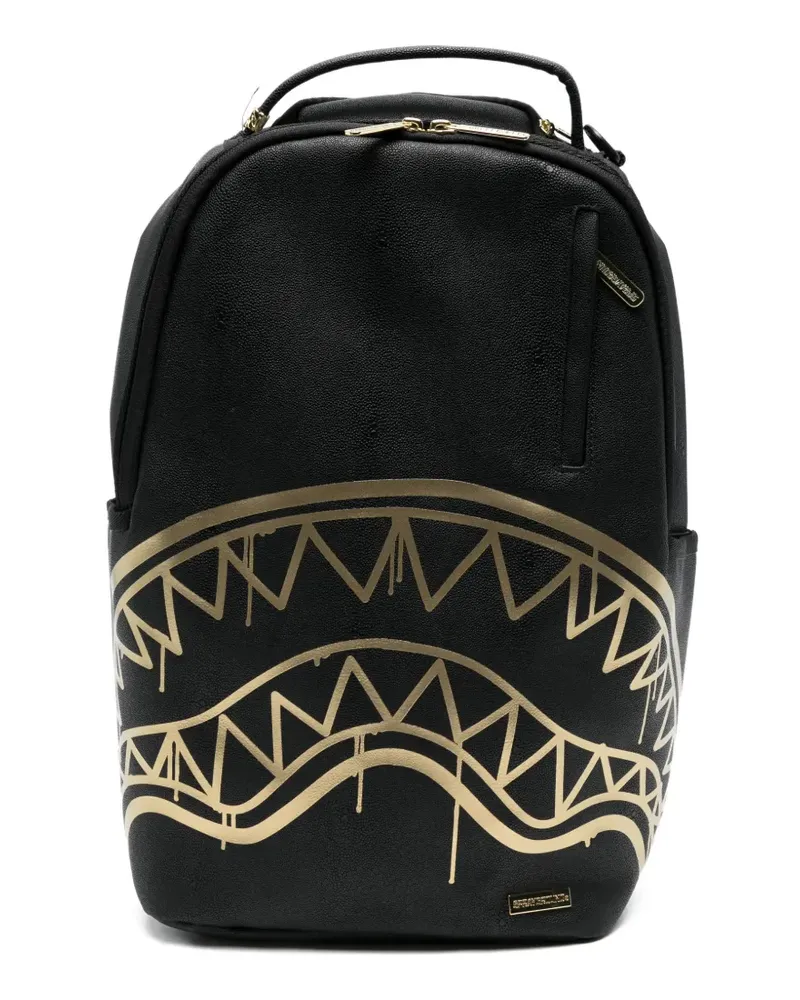 Sprayground graphic-print backpack - Schwarz Schwarz