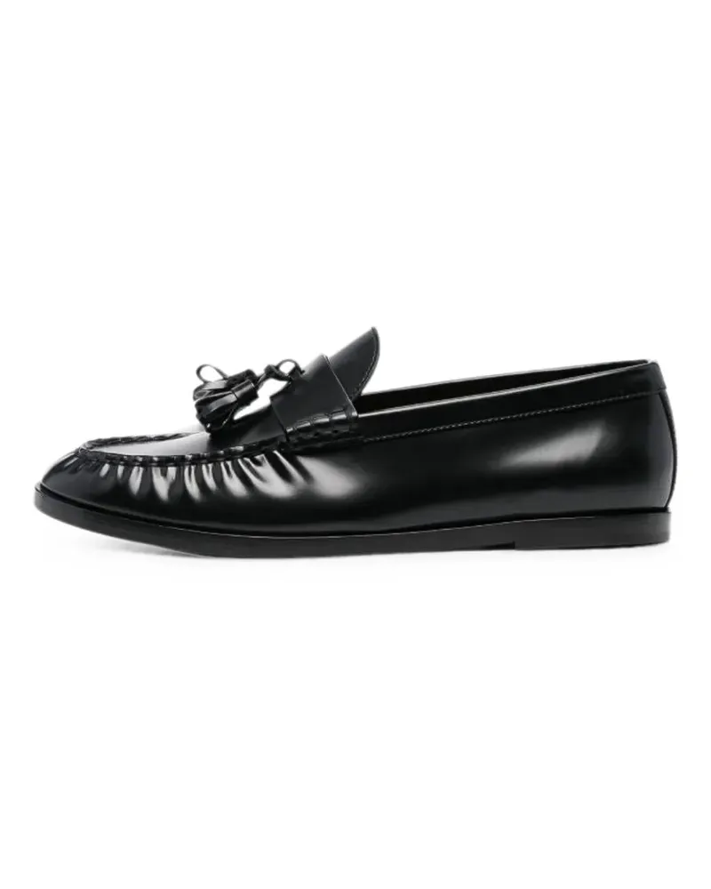 The Row Loafer mit Quasten - Schwarz Schwarz