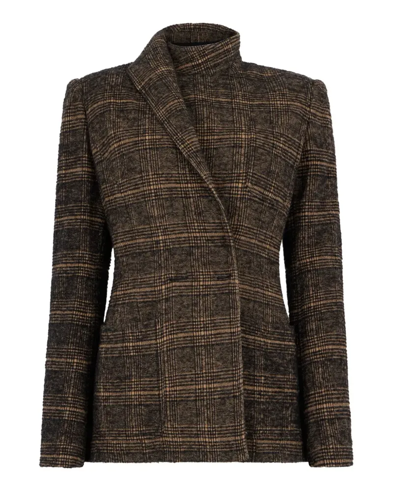 Philosophy Di Lorenzo Serafini Blazer mit asymmetrischem Revers - Braun Braun