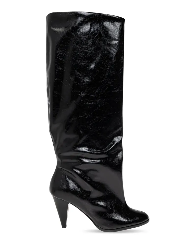 Kurt Geiger Kniehohe Lambeth Stiefel - Schwarz Schwarz