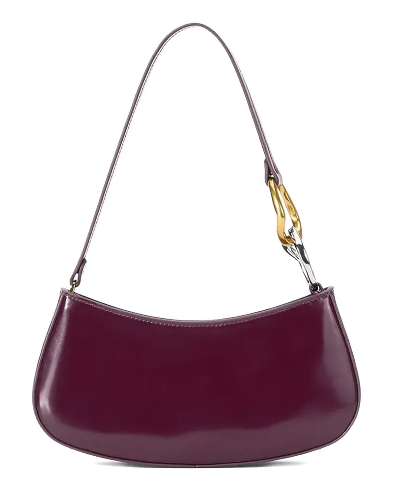 STAUD Ollie Schultertasche mit abgerundetem Henkel - Violett Violett