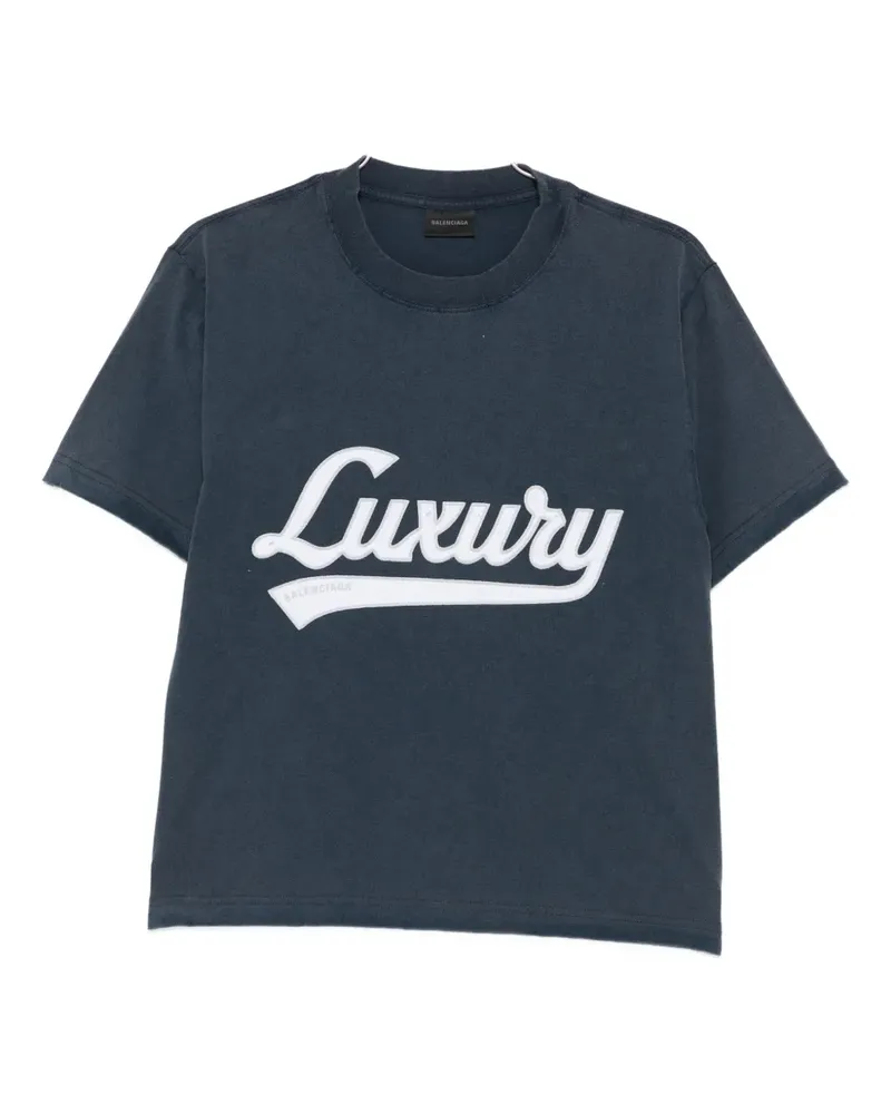 Balenciaga Luxury T-shirt - Blau Blau