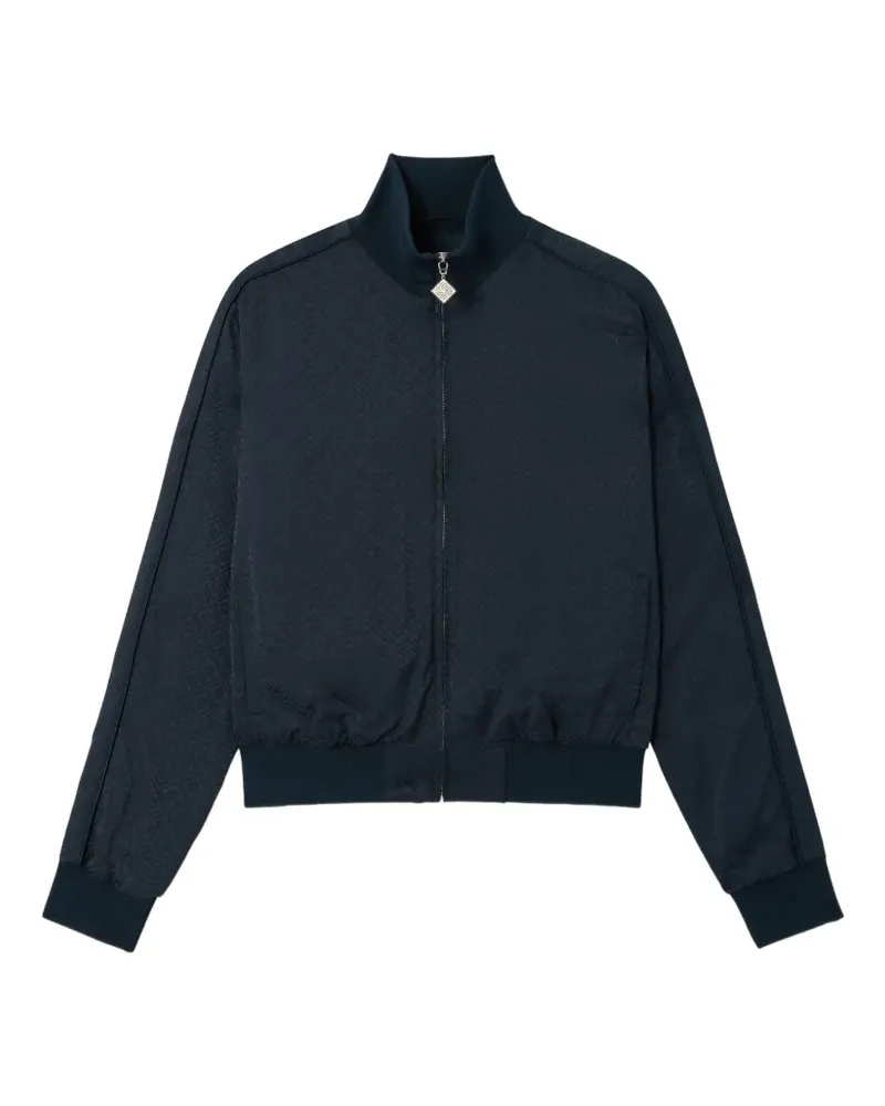 Casablanca Paris Sportjacke mit Monogrammmuster - Blau Blau