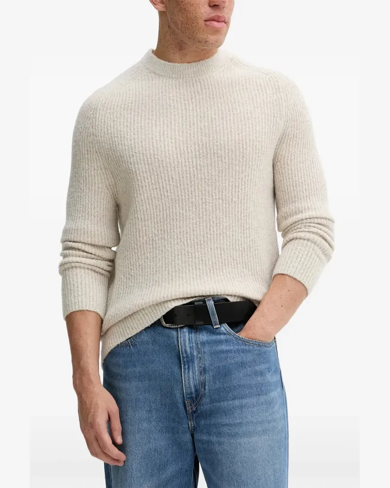 Marc O'Polo ribbed-knit sweater - Weiß Weiß