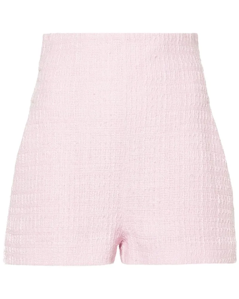 Alessandro Vigilante Kurze Shorts aus Boucle Rosa