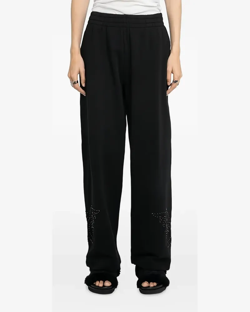 Zadig & Voltaire Jogginghose mit elastischem Bund - Schwarz Schwarz