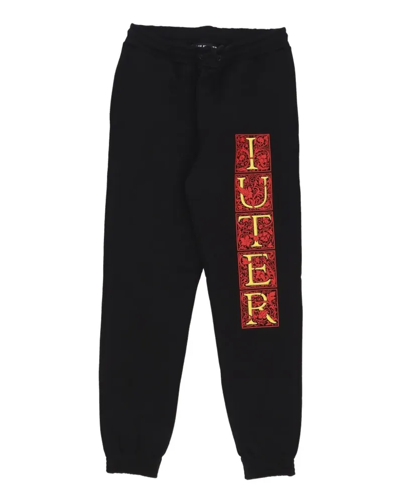 Iuter Mediolanum Jogginghose mit Logo - Schwarz Schwarz