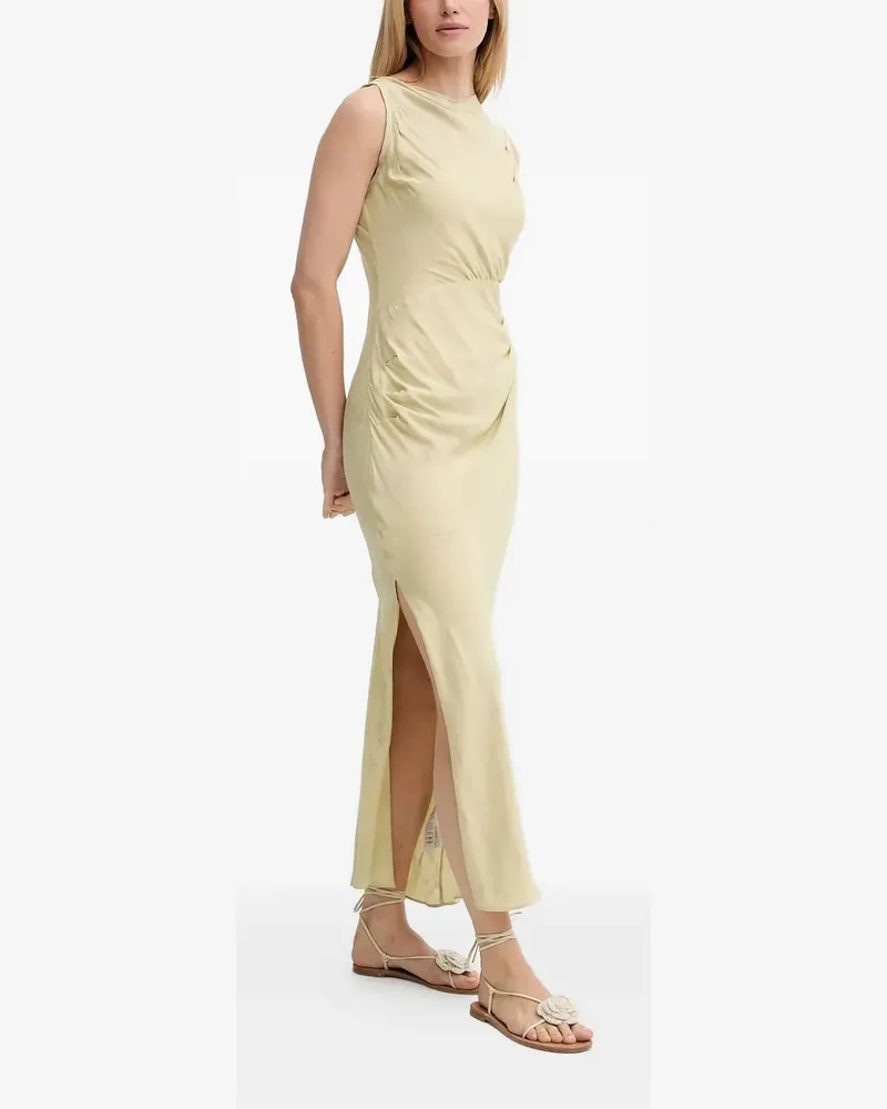 Samsøe & Samsøe Sahira Kleid mit Wasserfallausschnitt - Nude Nude
