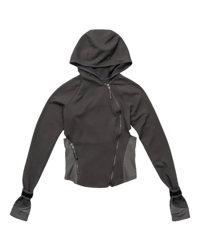 Hyein Seo Kapuzenjacke mit Reißverschluss - Grau Grau