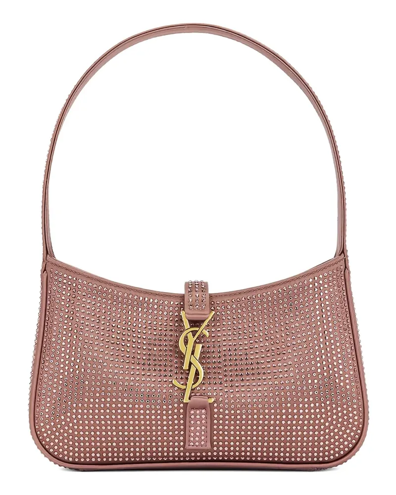 Saint Laurent Mini-Tasche mit Kristallen - Rosa Rosa
