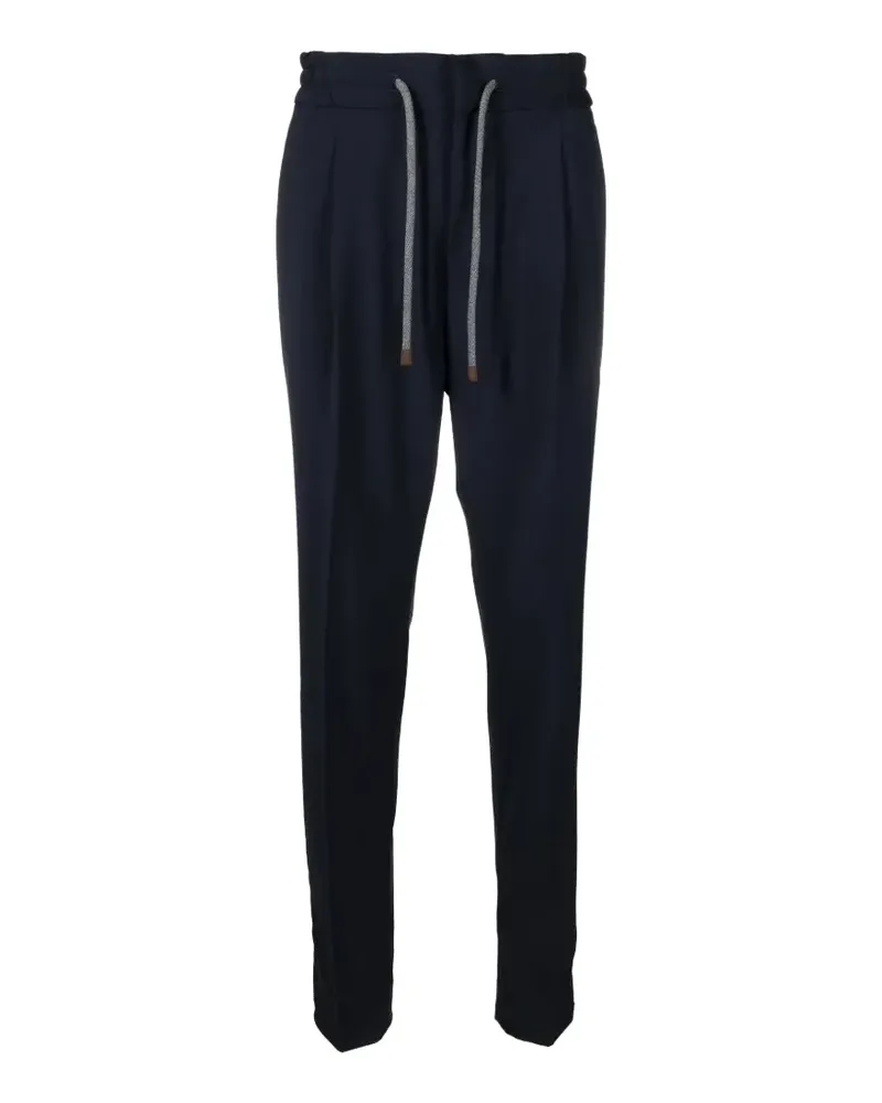 Brunello Cucinelli drawstring trousers - Blau Blau
