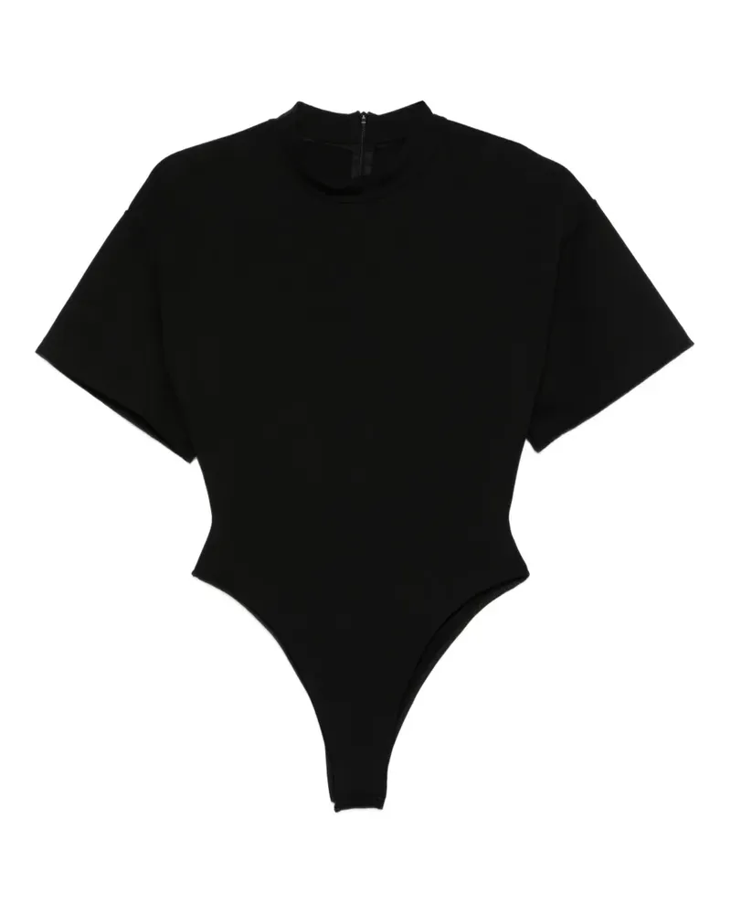 David Koma Body mit Stehkragen - Schwarz Schwarz
