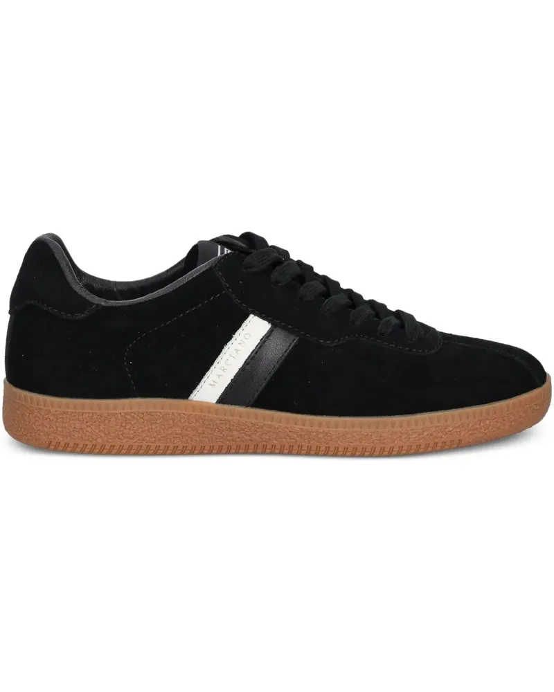 MARCIANO Los Angeles Gestreifte Sneakers - Schwarz Schwarz
