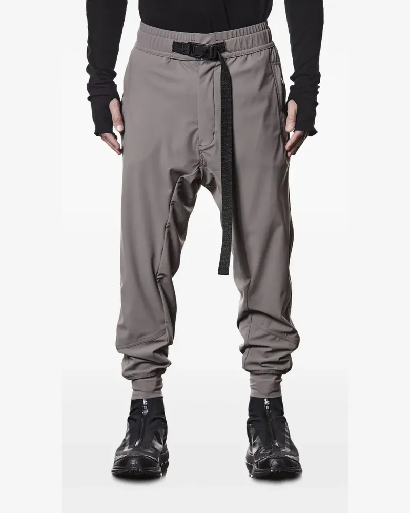 THOM KROM belted pocket trousers - Grau Grau