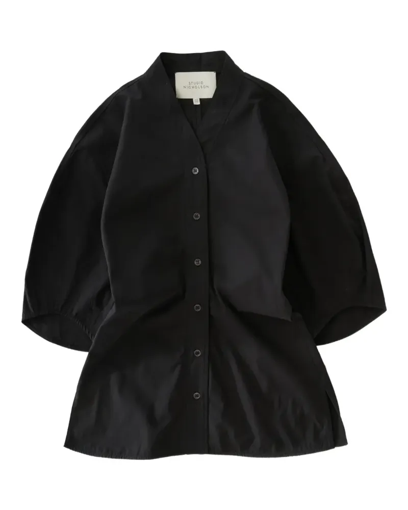 Studio Nicholson Asti blouse - Schwarz Schwarz