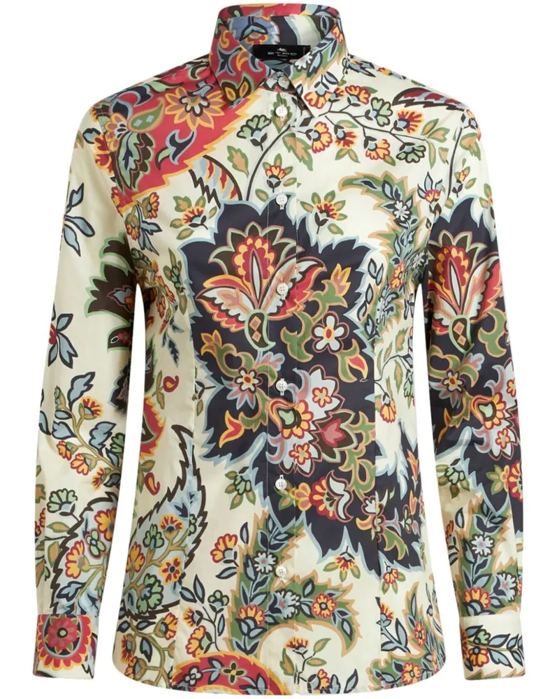 Etro Hemd mit Paisleymuster - Nude Nude
