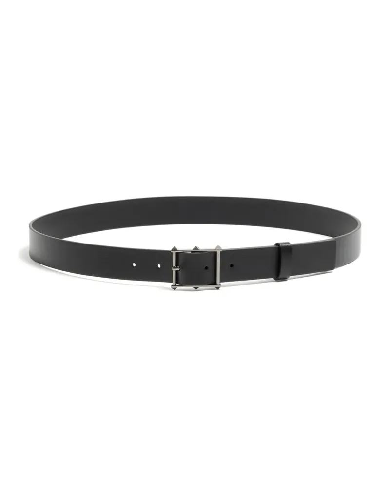 Valentino Garavani Rockstud Gürtel aus Kalbsleder 30 mm - Schwarz Schwarz