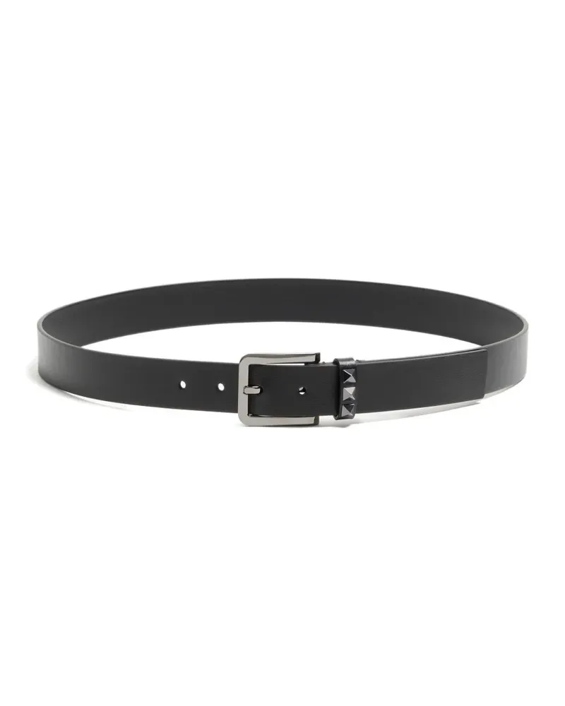 Valentino Garavani Rockstud calfskin belt - Schwarz Schwarz