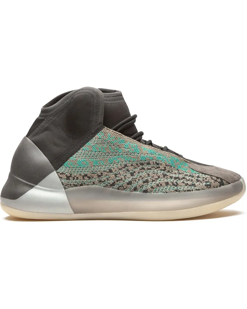 adidas YEEZY QNTM Teal Blue Sneakers - Grau Grau