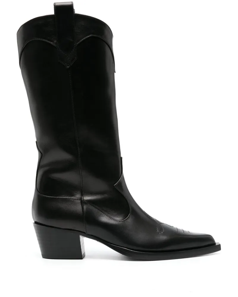 Scarosso Dolly Stiefel 50mm - Schwarz Schwarz
