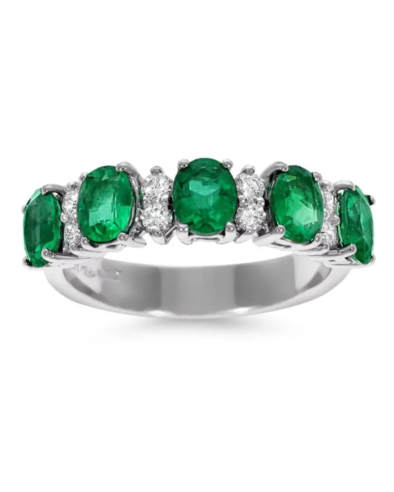 LEO PIZZO 18kt Weißgoldring - Silber Silber
