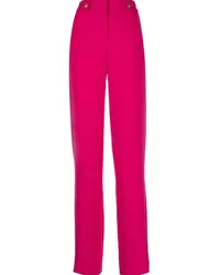 Giorgio Armani High-Waist-Hose mit weitem Bein Rosa