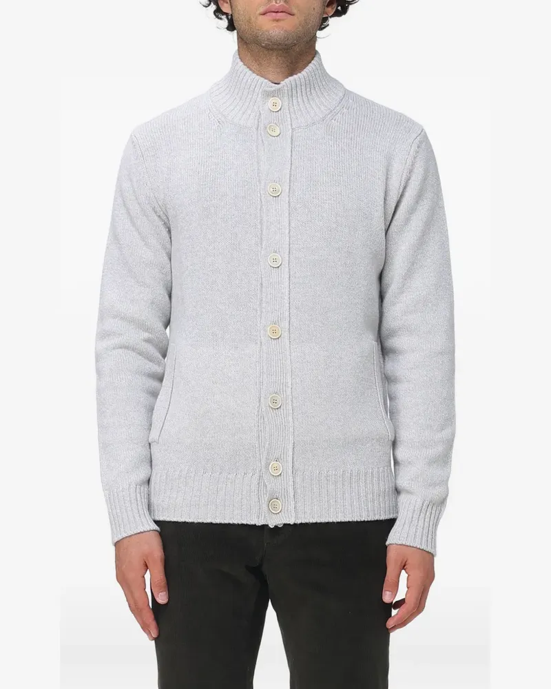 Zanone Chioto Cardigan mit Knöpfen - Grau Grau