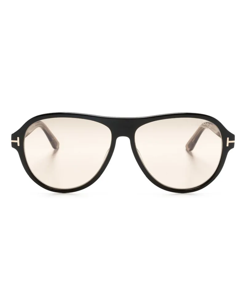 Tom Ford Quincy Pilotenbrille - Schwarz Schwarz