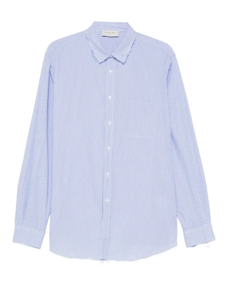 PAURA Talete striped shirt - Blau Blau