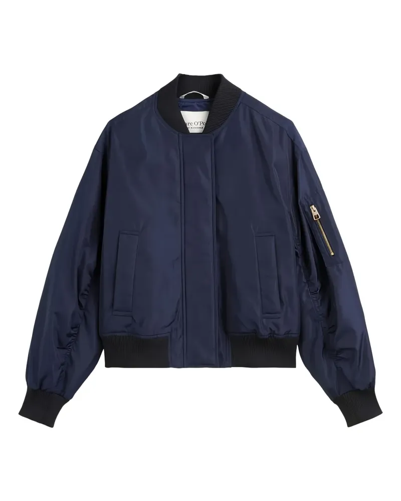 Marc O'Polo Bomberjacke mit Reißverschluss - Blau Blau