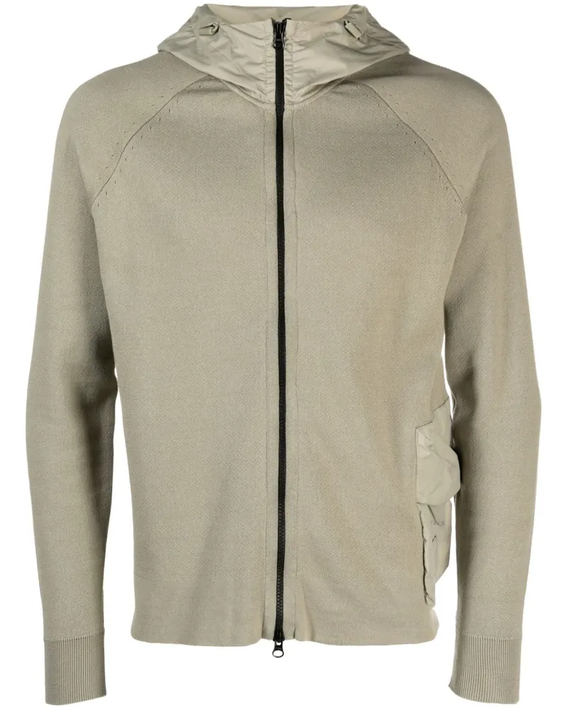 C.P. Company Metropolis Series Cardigan mit Kapuze - Grün Grün