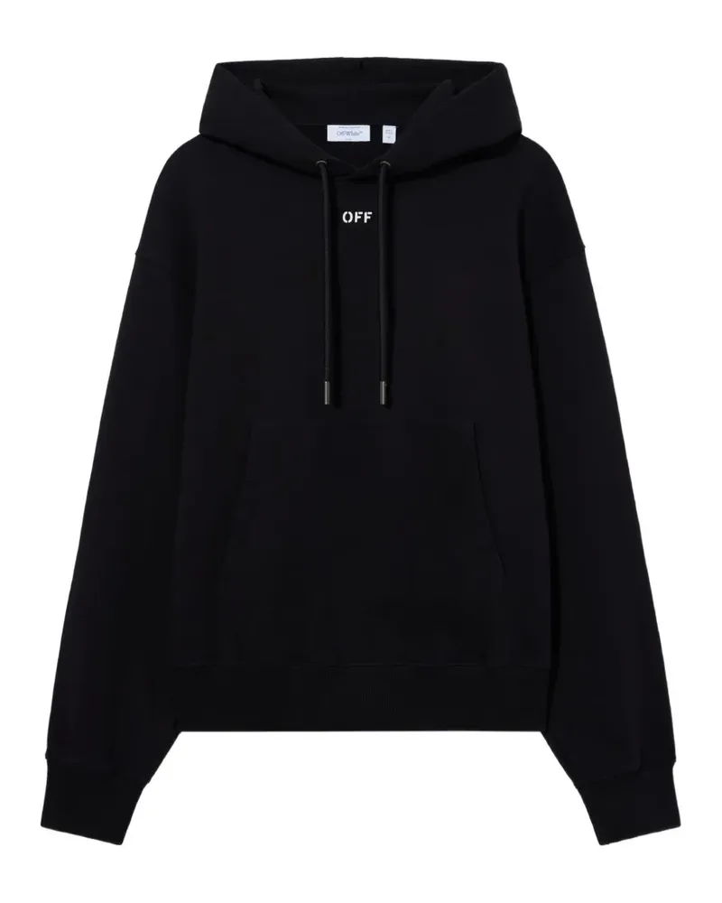 OFF-WHITE Hoodie mit Pfeilen - Schwarz Schwarz