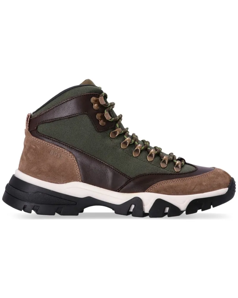 HUGO BOSS Chester Schnürstiefel - Braun Braun