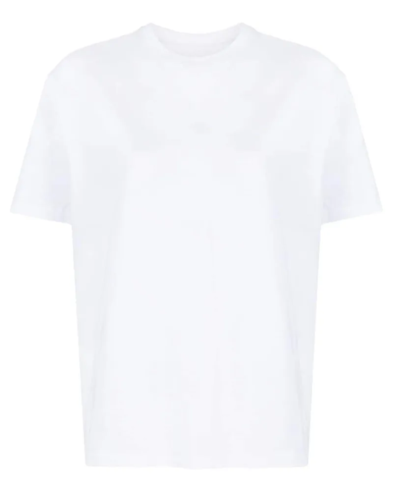 ARMARIUM T-Shirt mit rundem Ausschnitt Weiß