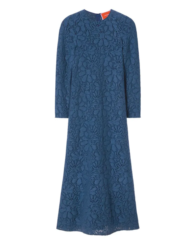 La DoubleJ Maxikleid aus Spitze - Blau Blau