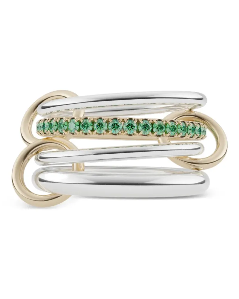 Spinelli Kilcollin Nimbus SG Ring mit Smaragd - Silber Silber