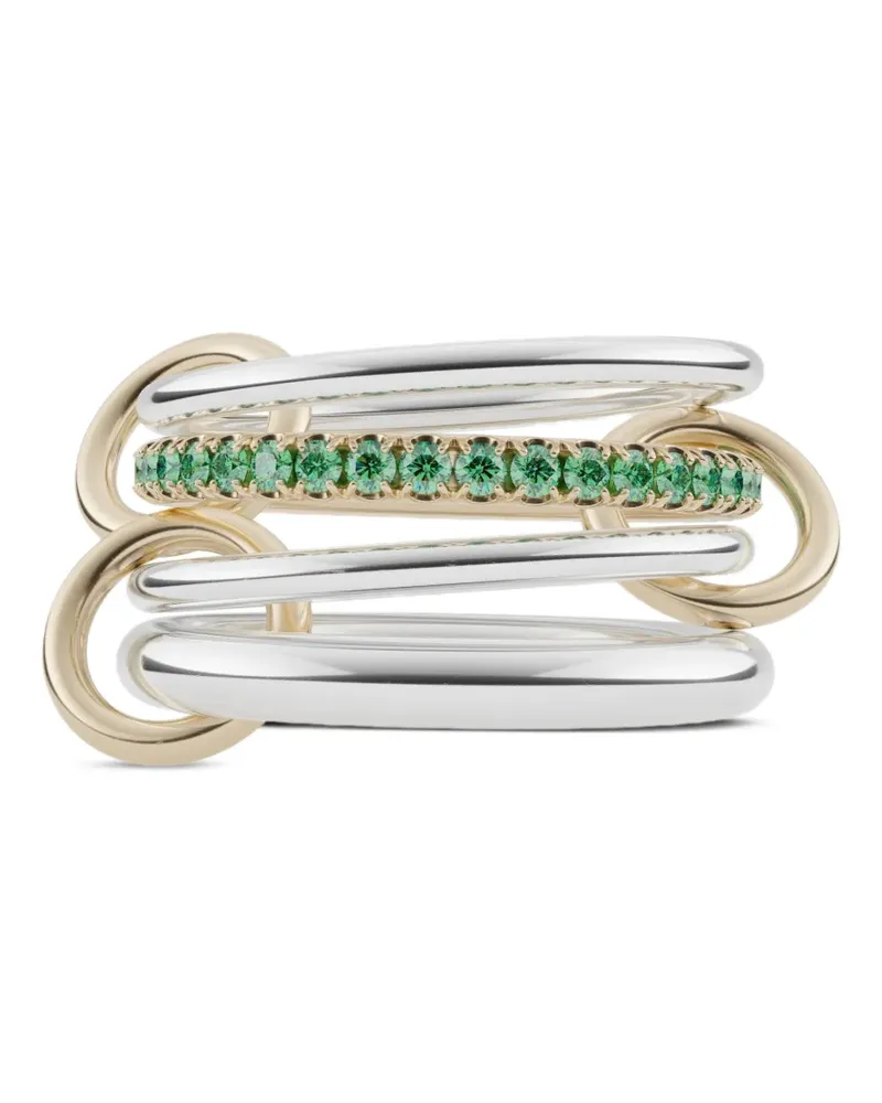 Spinelli Kilcollin Nimbus SG Ring mit Smaragd - Silber Silber