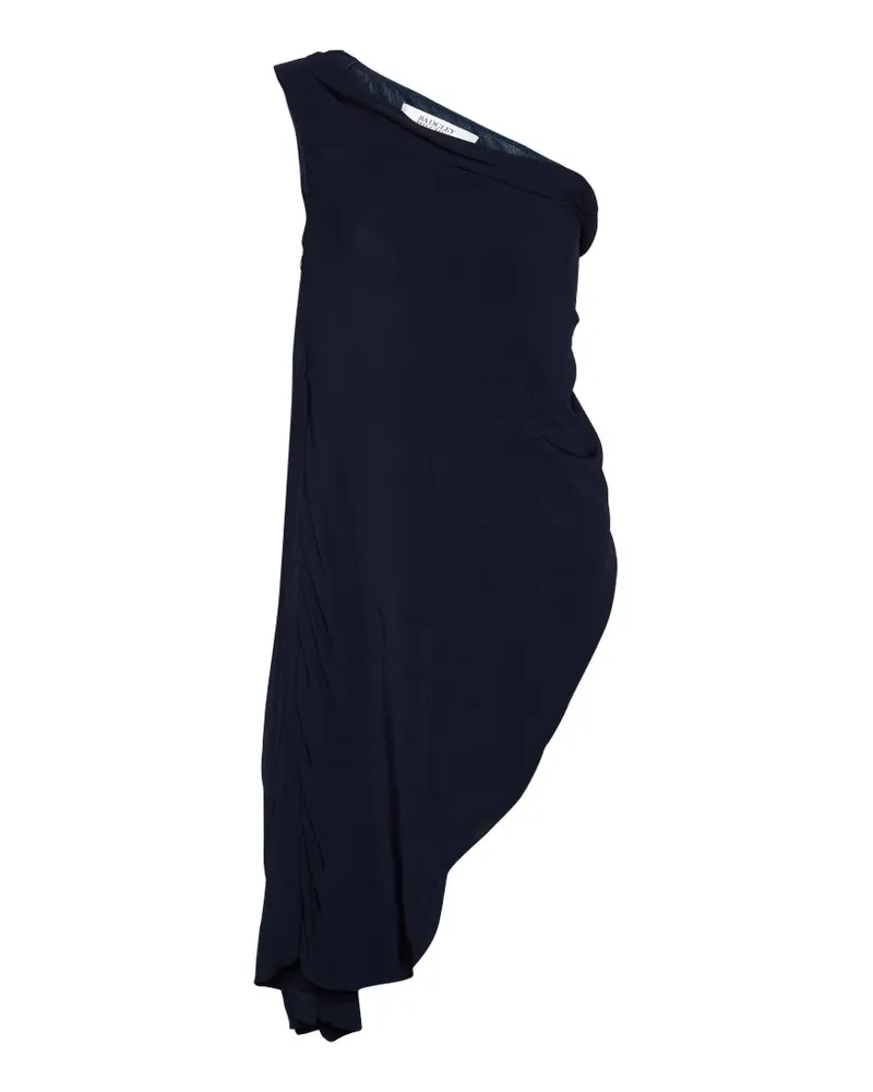 Badgley Mischka Drapiertes Kleid mit Verzierung - Blau Blau